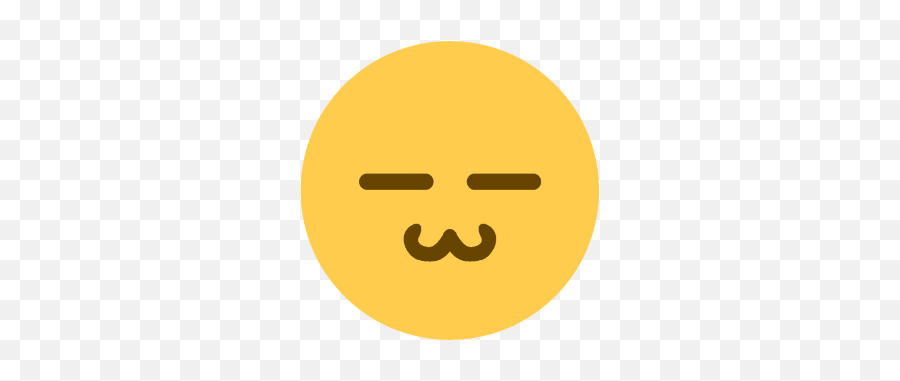 Circle Emoji,Straight Mouth Emoji