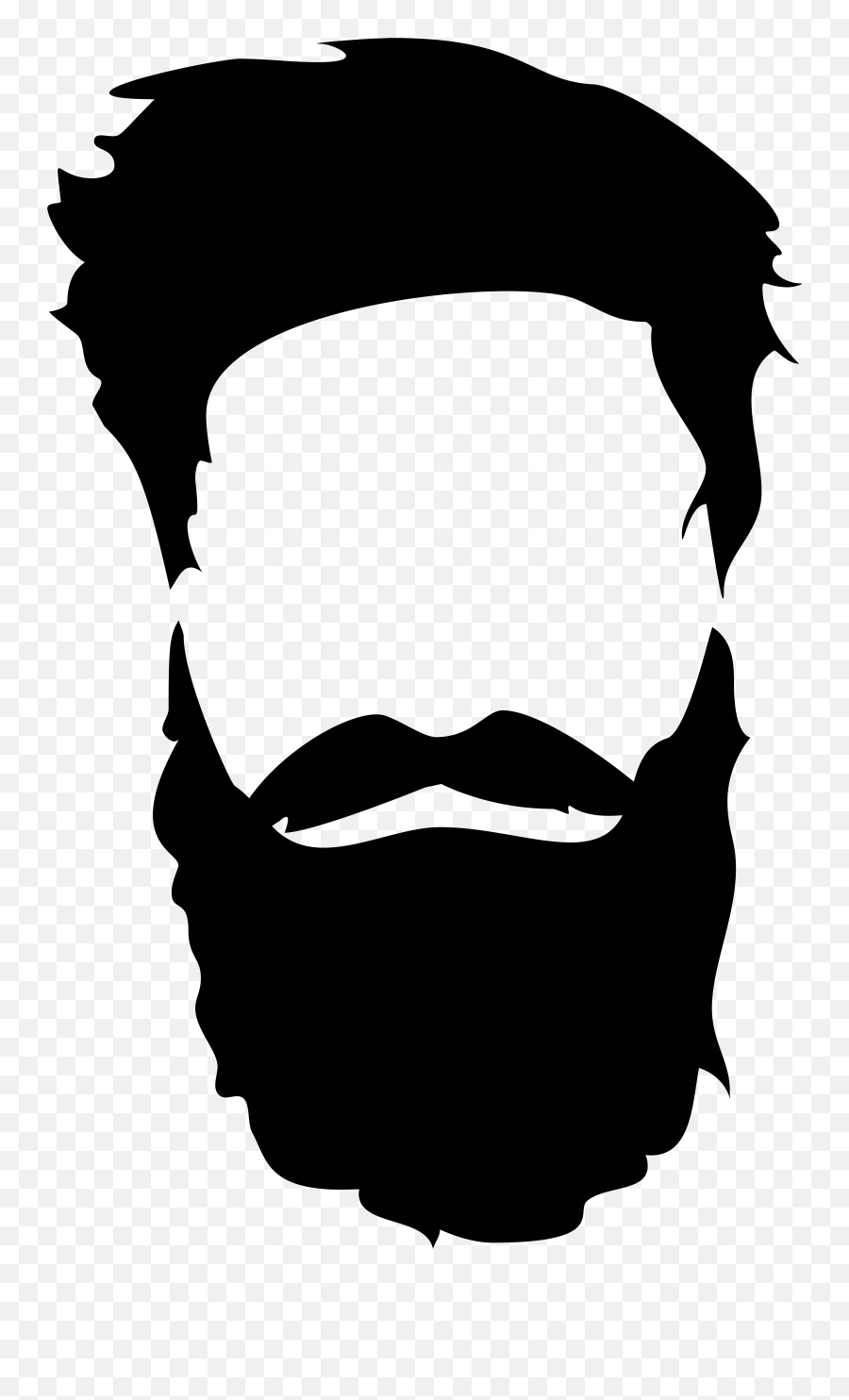 1619 Beard Free Clipart - Beard And Mustache Clip Art Emoji,Beard Emoji