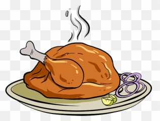 How To Draw A Turkey Dinner - Cooked Emoji