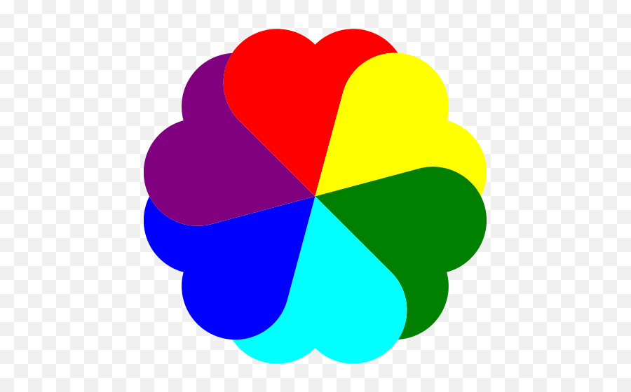 Flowerheart - Clip Art Colors Emoji,Heart Emoticon Meaning