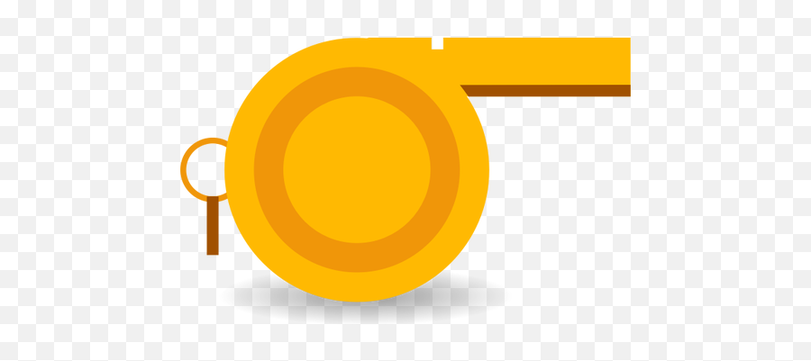 Orange Whistle Vector Image - Orange Whistle Clipart Emoji,100 Emoji