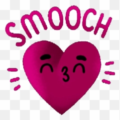 smooch heart kiss - Sticker by Chloe RIOT Heart Emoji
