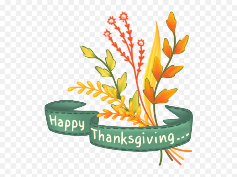 Family Thanksgiving U2013 Pomelo Tree By Panadda Sheppard - Clip Art Emoji,Happy Thanksgiving Emoji