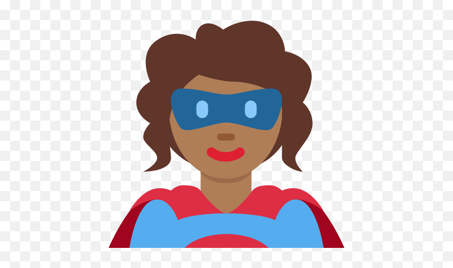Emoji With Medium - Emoji Heroine,Superhero Emojis