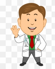 Free Doctor Cartoon Png Download Clip Art - Clipart Transparent Background Emoji