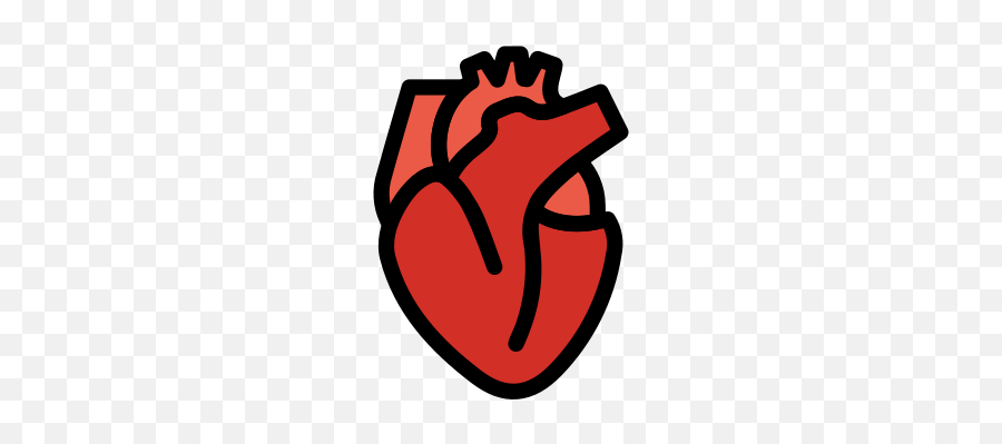 Anatomical Heart Emoji - Anatomical Heart Emoji,Pulse Emoji