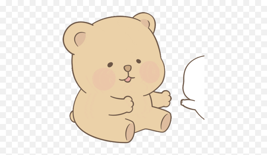 Kakaotalk Ompangie Gif - Kakaotalk Ompangie Emoticon Gif Emoji,Bear Emoticon