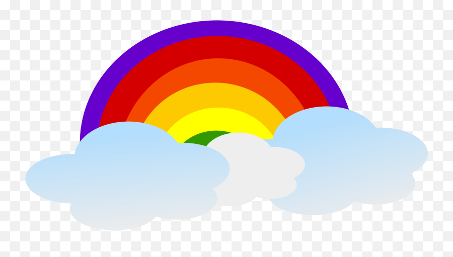 Free Cliparts Png - Rainbow Animated Clipart Emoji,Emoji Cloud