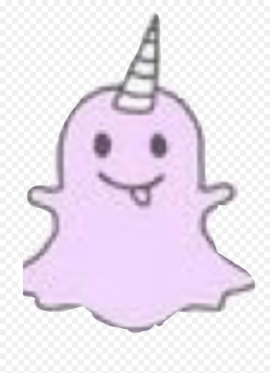 Snapchatghost Unicorn Ghost Freetoedit - Cartoon Emoji,Baby Emoji On Snapchat