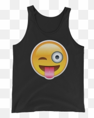Stuck Out Tongue Winking Eye Face - Portable Network Graphics Emoji