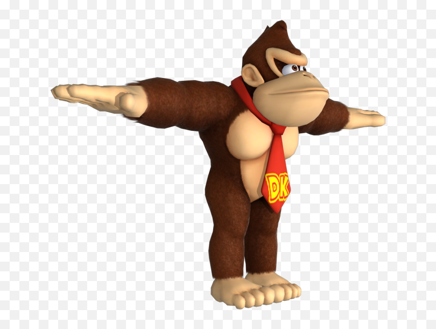 Wii U - Donkey Kong T Pose Png Emoji,Olympic Emoji