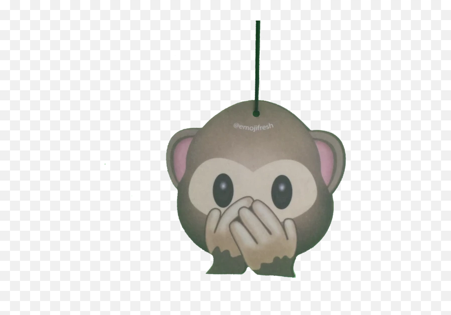 Monkey Emoji Air Freshener - Air Freshener,Monkey Emoji