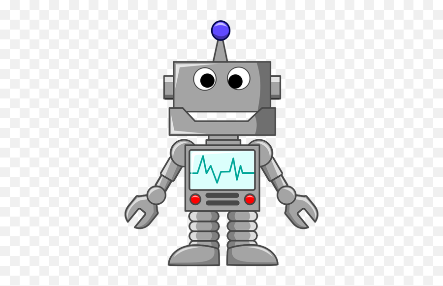 Robô De Boca Aberta - Robot Clipart Emoji,Military Emoji