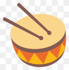 Emoji U1f941 - Musical Instruments Emoji Png,Baseball Bat Emoji