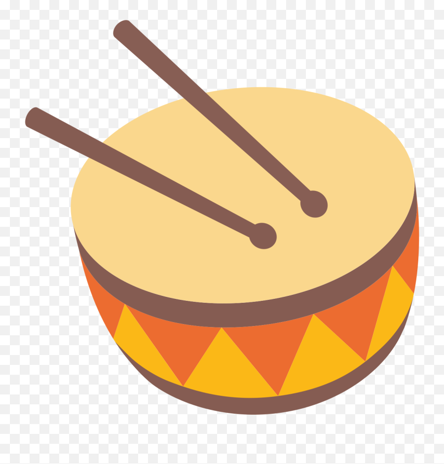 Emoji U1f941 - Musical Instruments Emoji Png,Baseball Bat Emoji