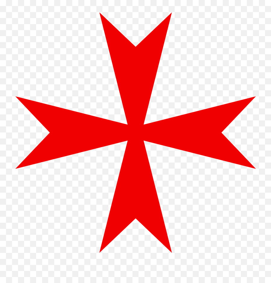 Maltese Cross Variant Red - Maltese Cross Png Emoji,Emoticon Messages