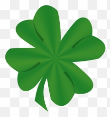 Shamrock Clover Saint Patrick Luck - Irish Symbols Emoji,Three Leaf Clover Emoji