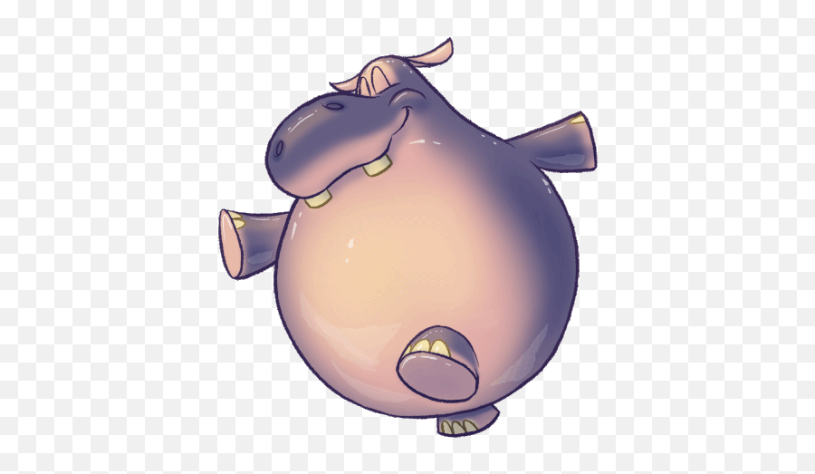 Hippo Walk Cycle Animation - Fnaf Walk Animations Gifs Emoji,Hippo Emoji Android