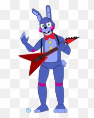 Rockstar Bonnie - Fnaf Silhouette Emoji,Rockstar Emoji