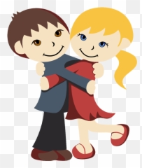 Png Of Hugs Free - Hugging Clipart Emoji