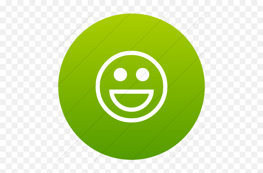 Iconsetc Flat Circle White - Smiley Emoji,Smiling Emoticon