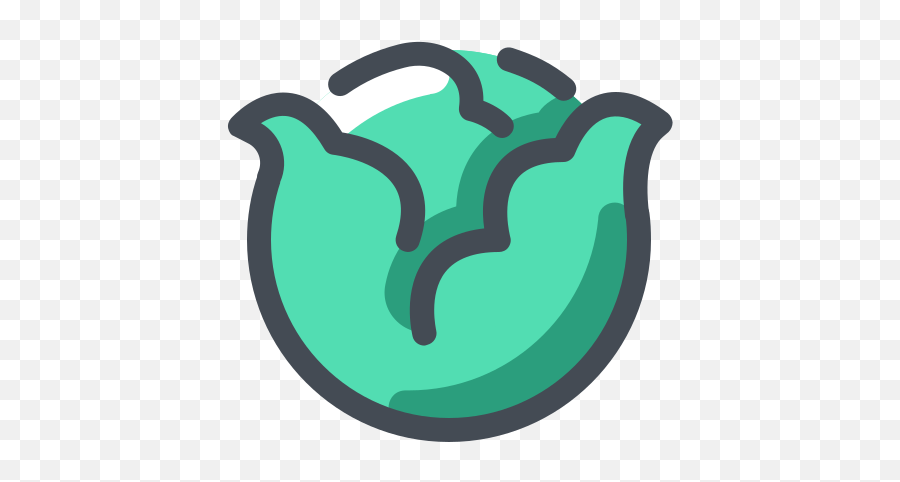 Lettuce Icon - Lechuga Icono Png Emoji,Lettuce Emoji