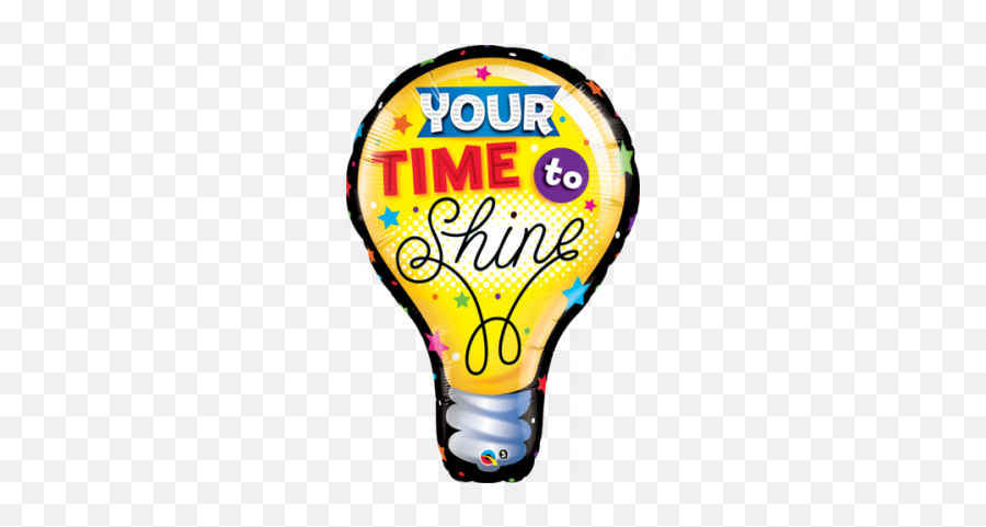 Your The Best Special - Special Message Your Time To Shine Emoji,Sun Light Bulb Hand Emoji