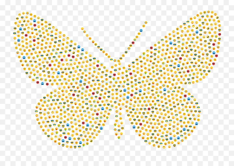 Butterfly Emoji Emoticons,Butterfly Emoji