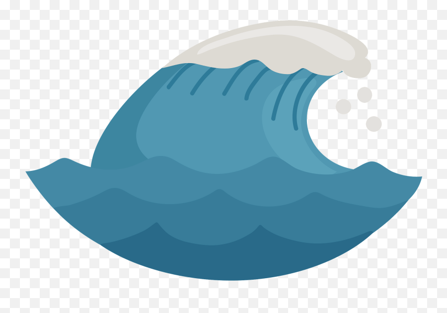 Wave Clipart - Clip Art Emoji,Waves Emoji