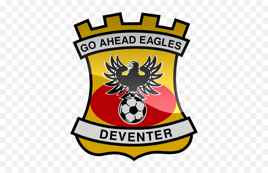 Go Ahead Eagles Deventer Football Logo Png - Go Ahead Eagles Logo Png Emoji,Eagles Emoji