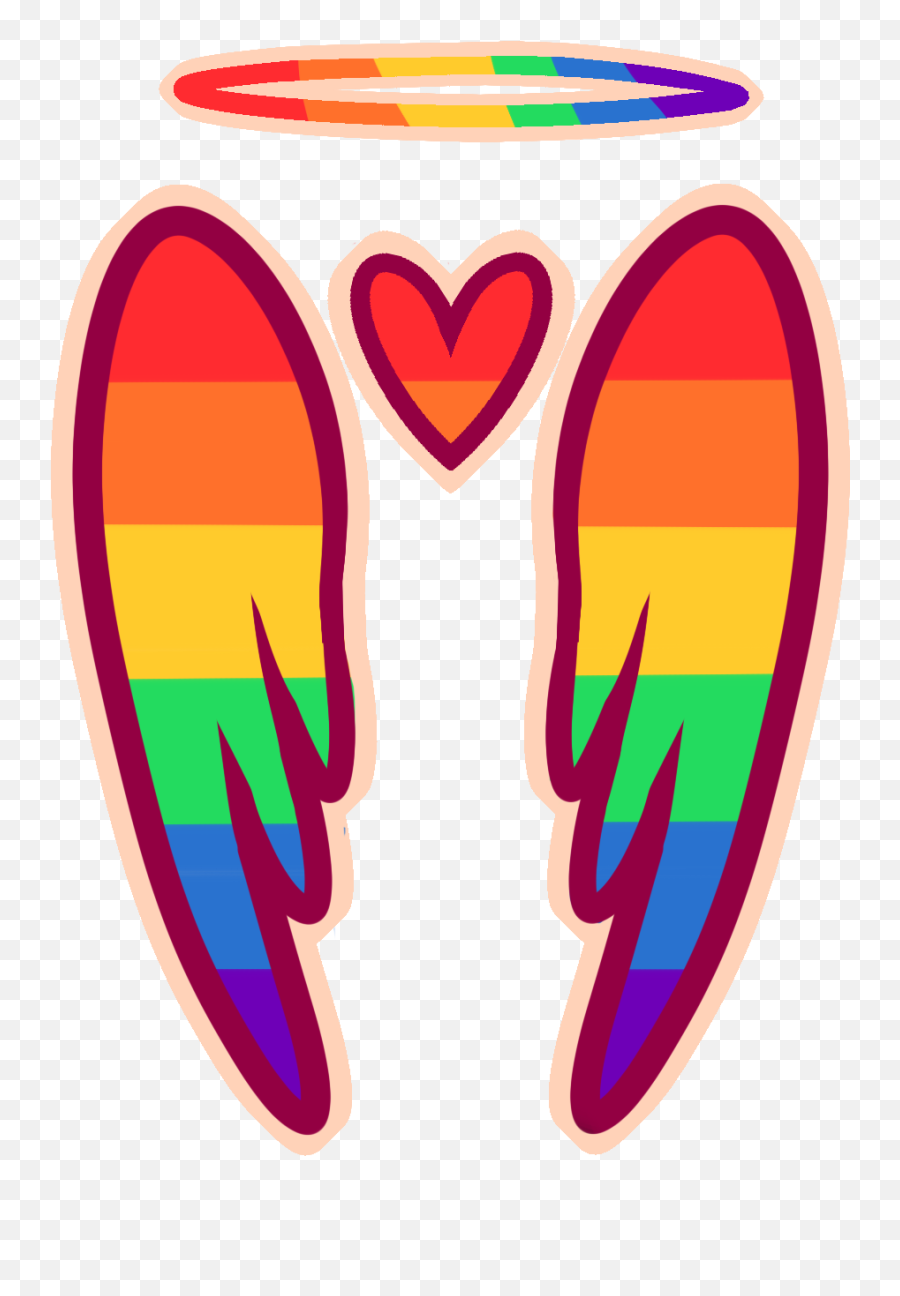 Pin On I Believe In Angels - Pride Transparent Emoji,Pride Emoji Facebook