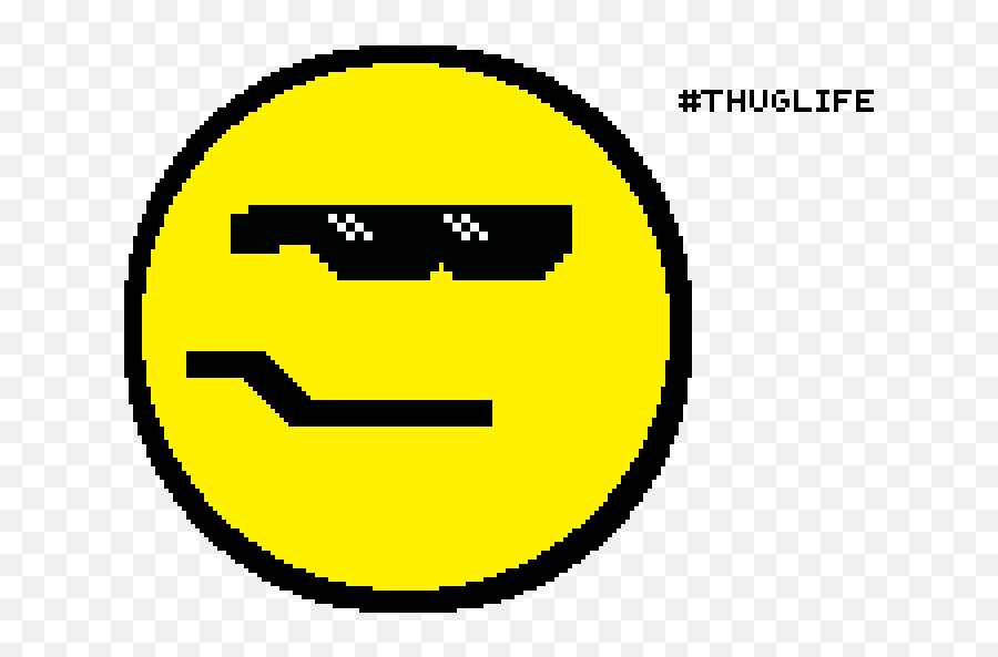 Pixilart - Little Machines Emoji,Thug Life Emoji