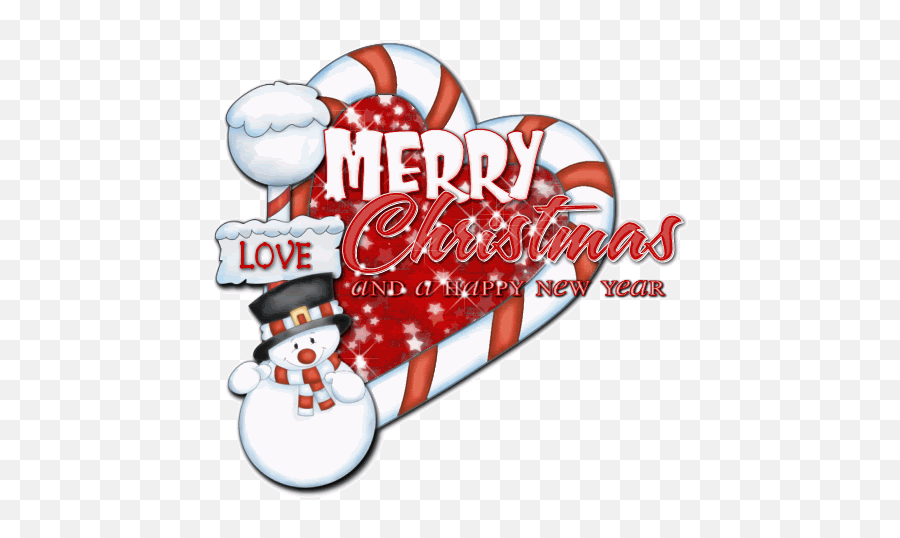 Cute Merry Christmas And Happy New Year Gif Emoji,Christmas Text Emoticons