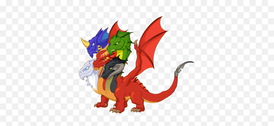 Mythic Dragons And Lots Of Treats - Bahamut And Tiamat Dragonvale Emoji,Dragon Emojis