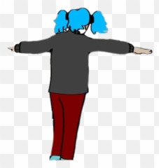Tpose Meme Sal Sallyface Salfisher - Clip Art Emoji,T Pose Emoji