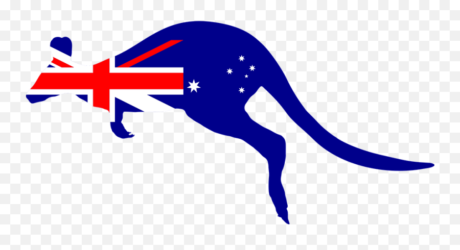 Kangaroo Australia Flag - Clip Art Emoji,Africa Flag Emoji