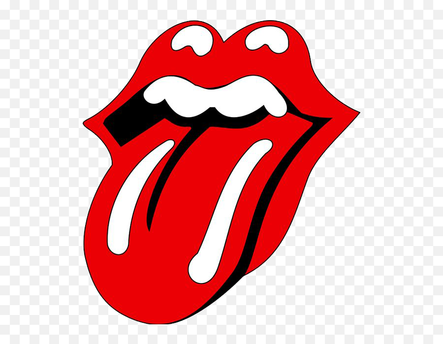 Tongue Png - Los Rolling Stones Logo Emoji,Emoji With Tongue Out To The Side