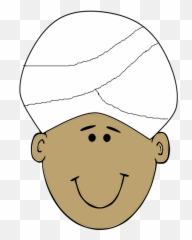 Happy Indian - Turban Cartoon Emoji
