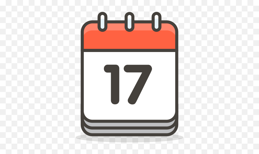 Calendar Free Icon Of 780 Free Vector Emoji - Blank Calendar Icon Png,Calendar Emoji Png