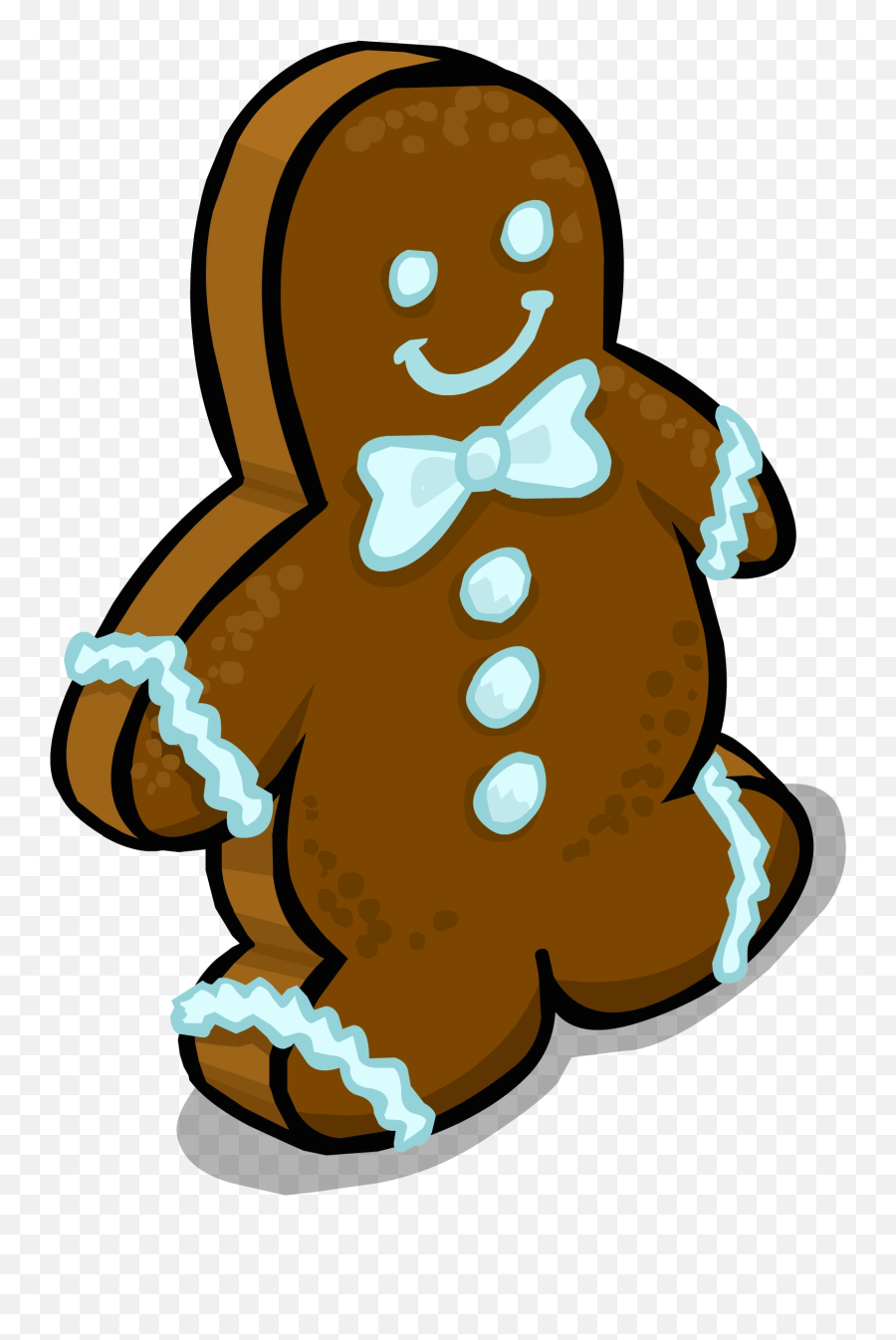 Gingerbread Man - Clip Art Emoji,Gingerbread Man Emoji