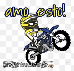 Bikers Stickers For Whatsapp - Vinilos Decorativos De Motocross Emoji,Motocross Emoji