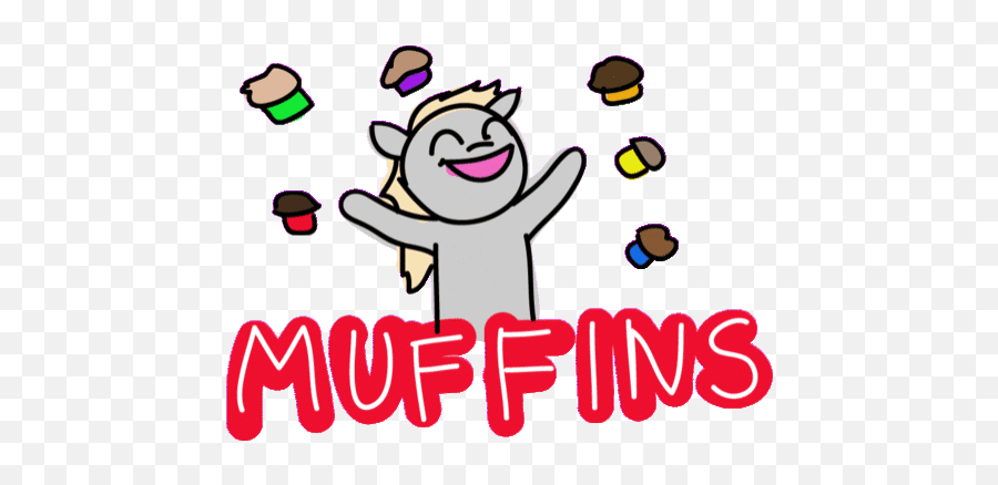 Top Fat Muffins Stickers For Android Ios - Clip Art Emoji,Muffin Emoji