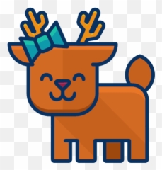 Deer Forest Happy Reindeer Icon Emoji,Fish And Horse Emoji