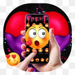 Beating Heart Cute Emoji Theme 1 - Cartoon