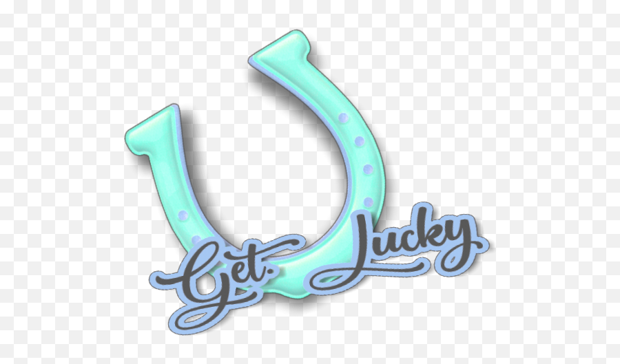 Getlucky Lucky Horseshoe Quotes Sayings Qoutes Quotes - Calligraphy Emoji,Horseshoe Emoji