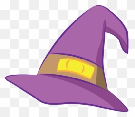 Witch Hat Clipart - Clipart Chapeau De Sorcière Emoji,Witch Hat Emoji