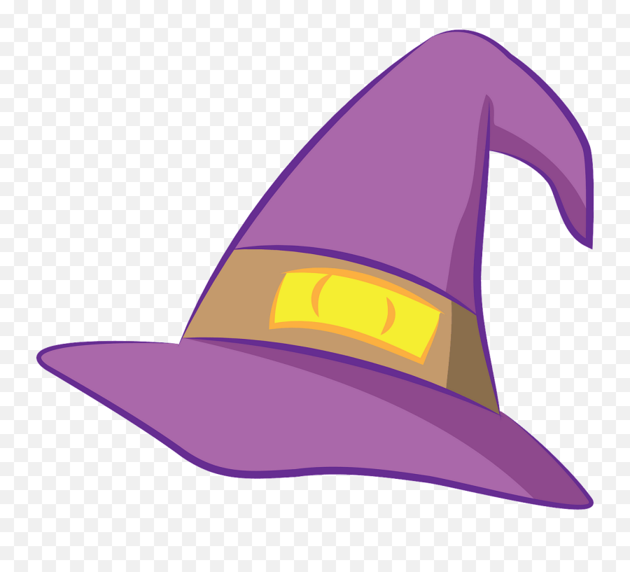 Witch Hat Clipart - Clipart Chapeau De Sorcière Emoji,Witch Hat Emoji