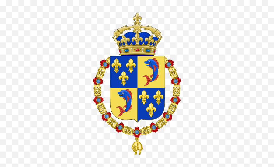 Coat Of Arms Of The Dauphin Of - French Coat Of Arms Dauphin Emoji,All Emojis In Order