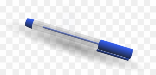 Realistic Pen Clipart Vector Clip Art Free Design - Clipartix Small Image Of A Pen Emoji,Pen Emoji