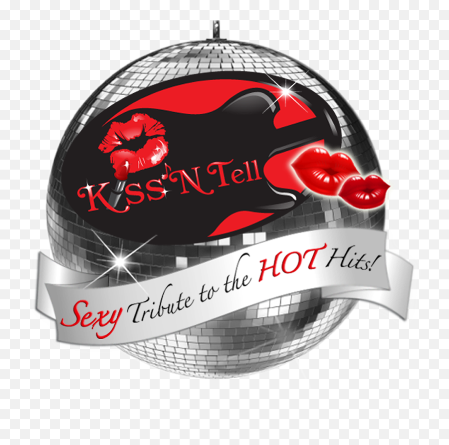 Kiss N Tell Logo 632 Kb - Graphic Design Emoji,Disco Ball Emoji